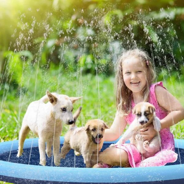 Splash Sprinkler Pad for Dogs